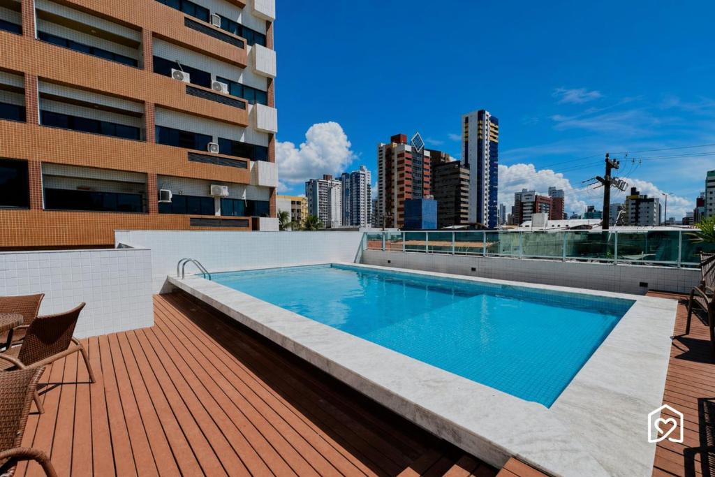 Pool at Tambaú Flex — Ancorar Hospedagens
